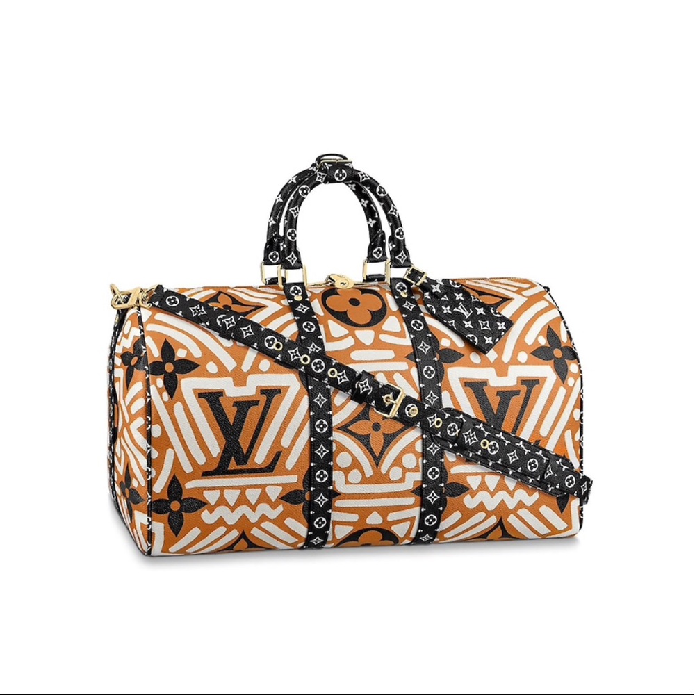 LOUIS VUITTON CRAFTY KEEPALL BANDOULIÈRE 45